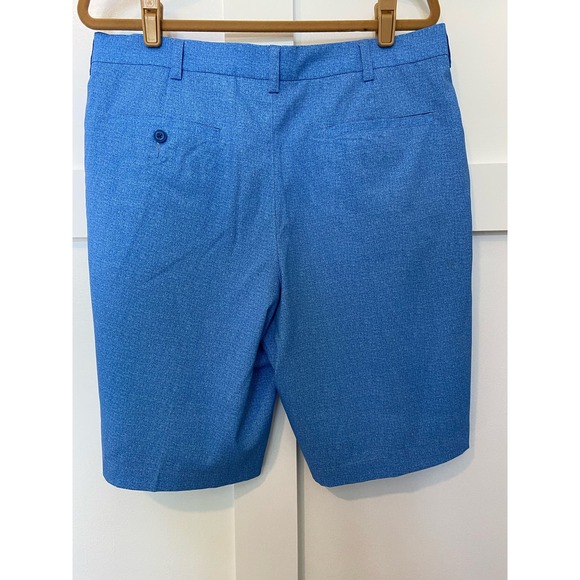 PGA Tour Men's Blue Golf Shorts - Size 34, Flat Front Chino Style MS15 - Picture 5 of 7